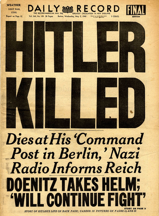 Daily Record 2.5.1945