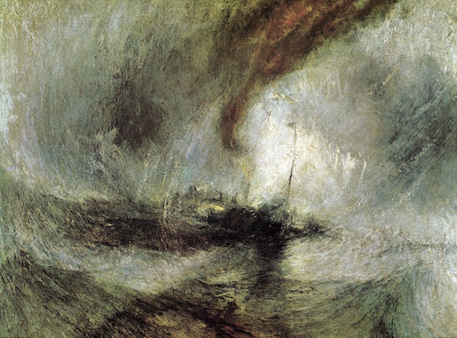 William Turner: Storm Steam Boat off a Harbour's Mouth, 1842